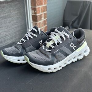 On Women's Cloudrunner 2 Running Shoes On Cloud - Shadow - 6.5